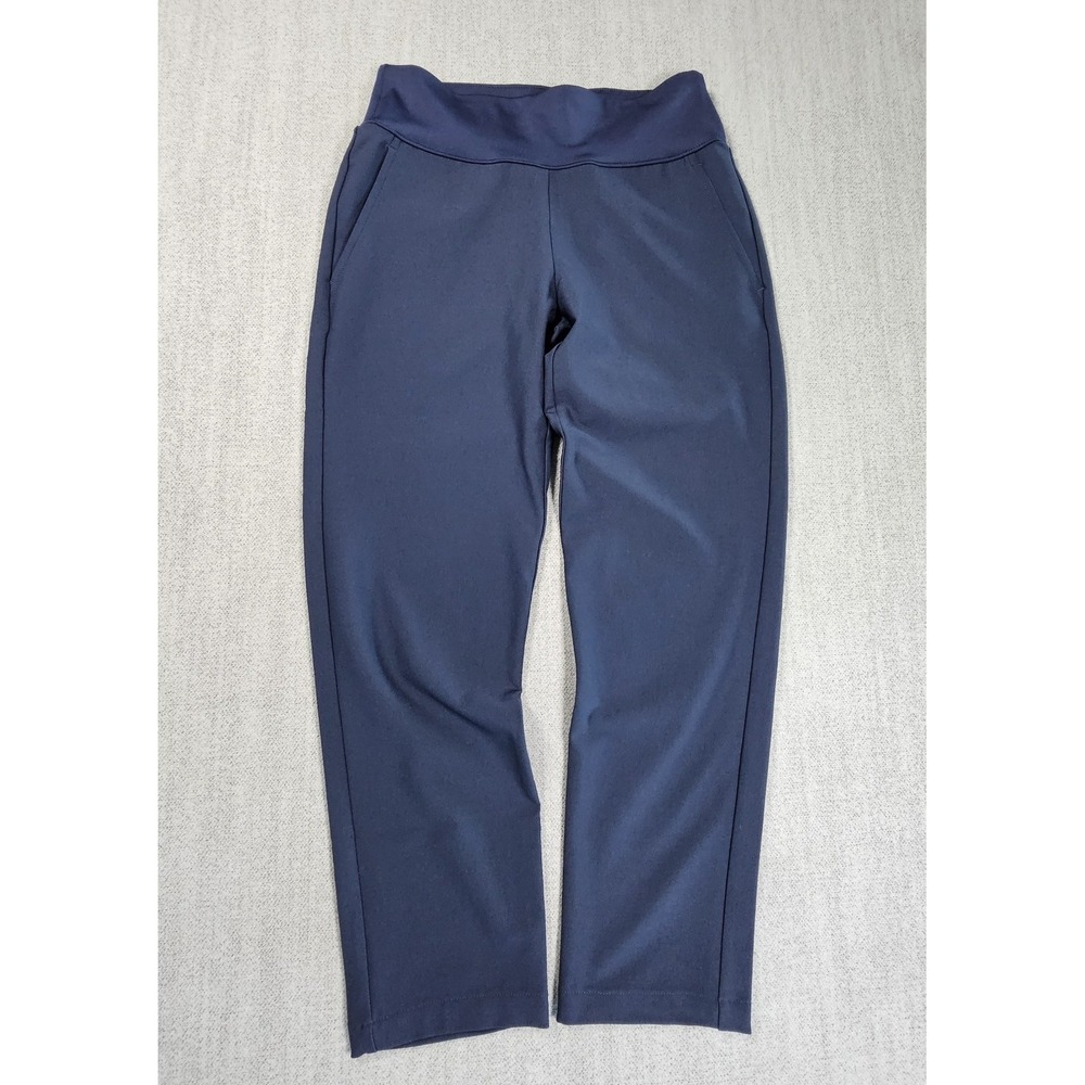 Puma Junior Girls Golf Pants Navy Blazer Sz M 9-10 Years 4 pockets Stretch